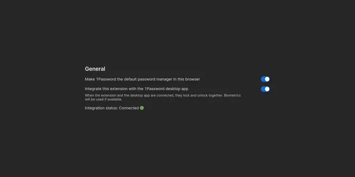 Running 1Password on Zen Browser